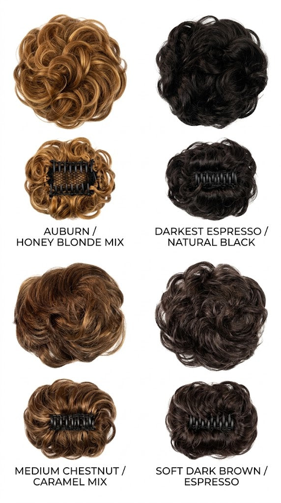 Premium Claw Clip Messy Hair Bun