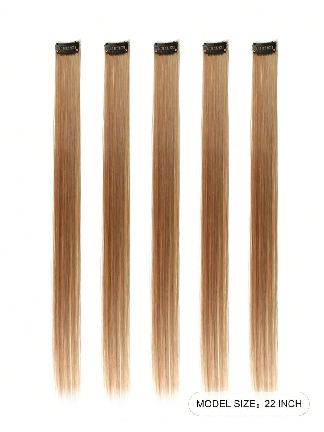 22 Inch Clip-In Hair Extensions – 6-Piece