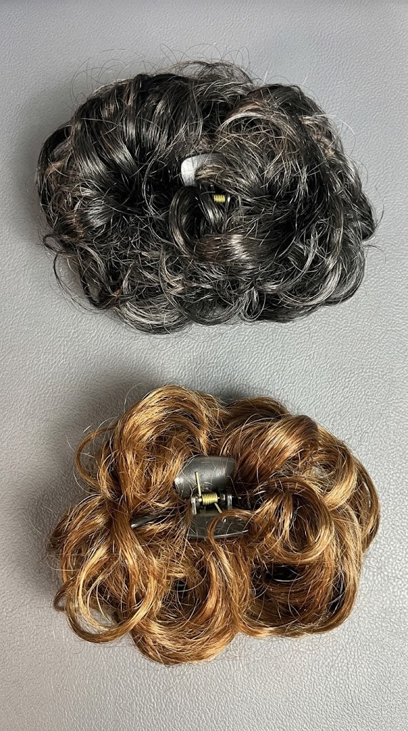 Extra Large Claw Clip Messy Curly Hair Bun
