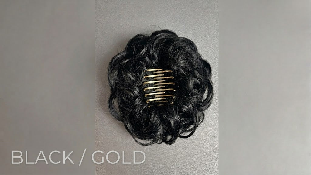 Extra Large Claw Clip Messy Curly Hair Bun