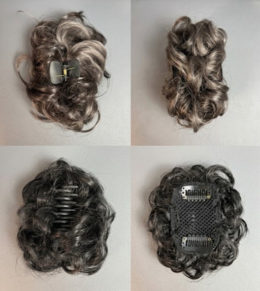 Extra Large Claw Clip Messy Curly Hair Bun