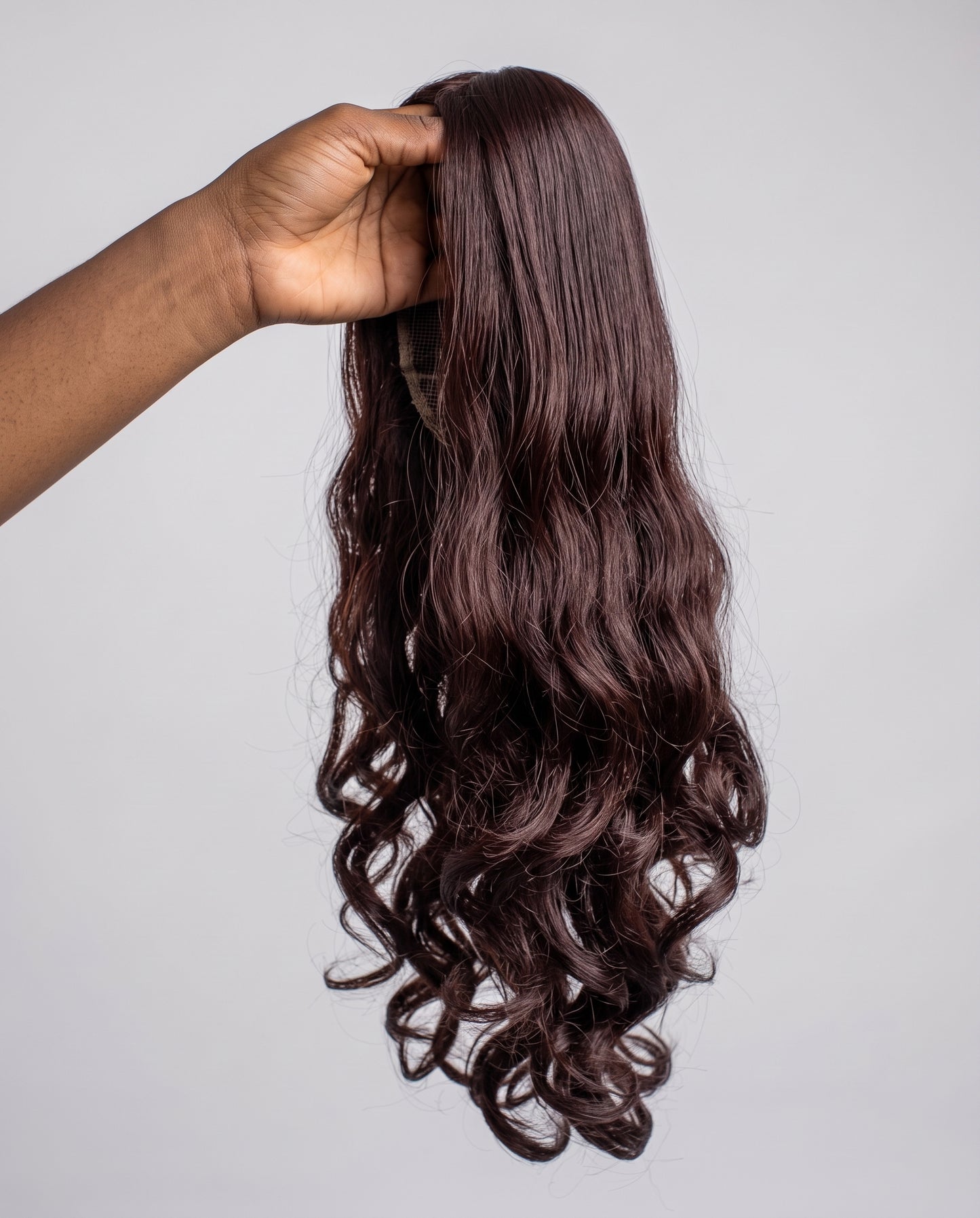 Synthetic Body Wave Claw Clip Ponytail Hair