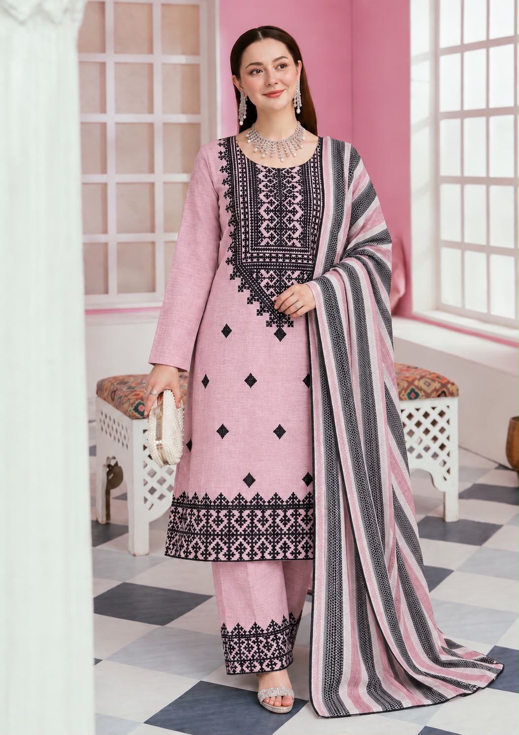 Khaddar Multani Style