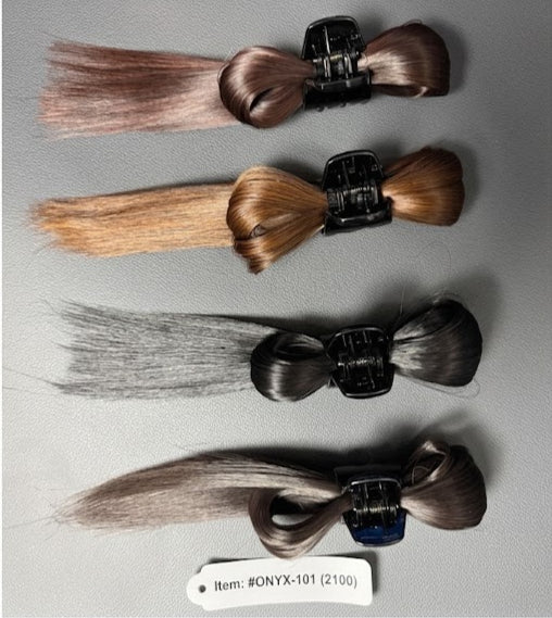 Claw Clip Straight Bow Hair Extension