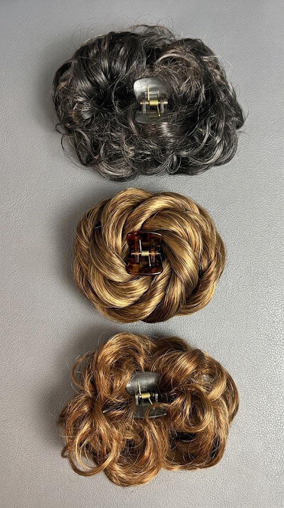 Extra Large Claw Clip Messy Curly Hair Bun